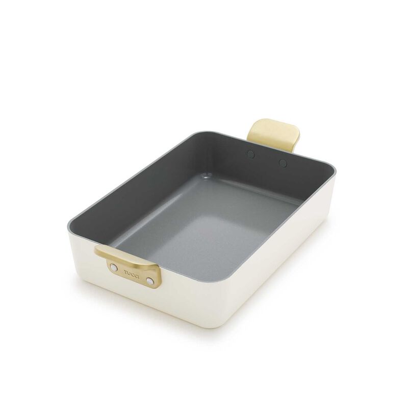 GreenPan Stanley Tucci Lasagna Pan- Cream White image number 0